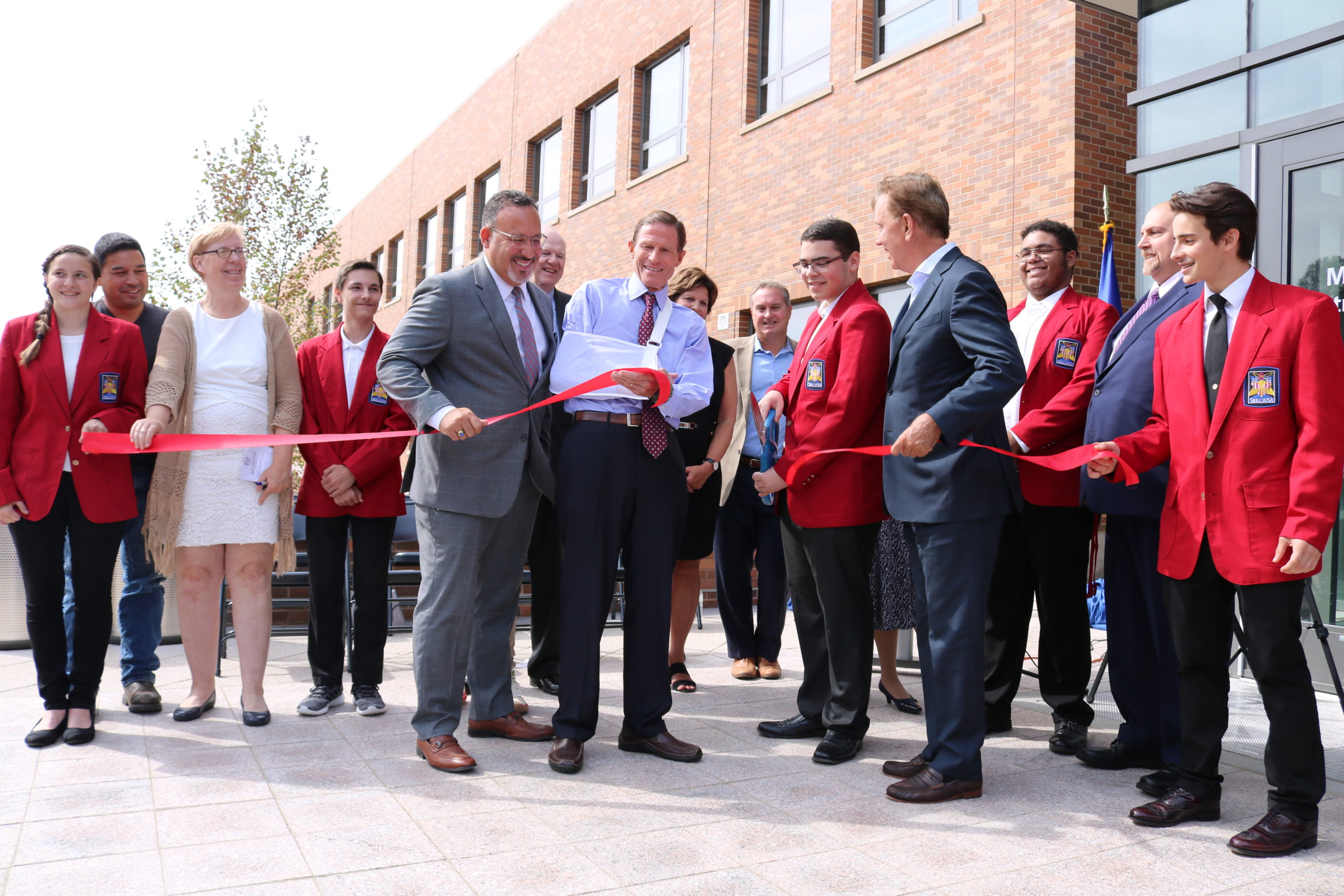 Grasso Technical High School Opens; New Programs Offered